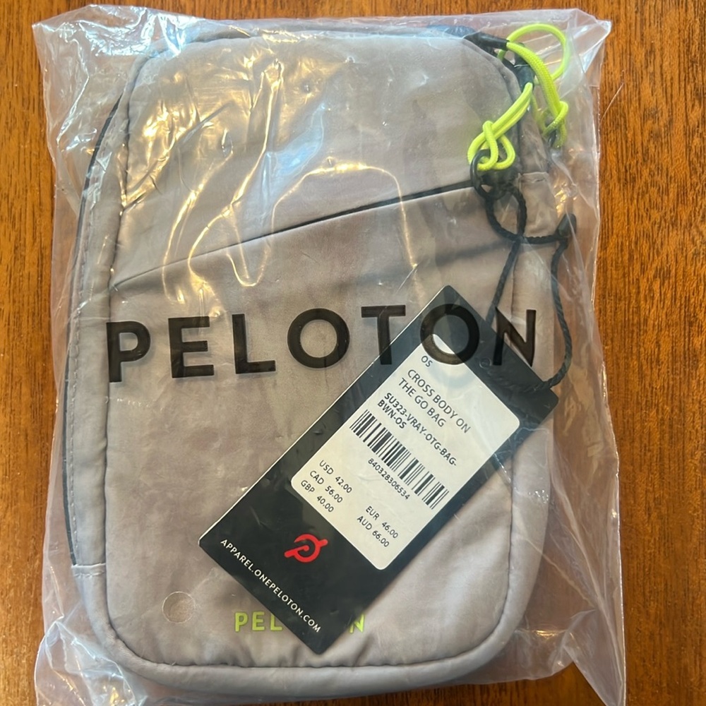 Peloton crossbody. I have two available! Both sealed never opened